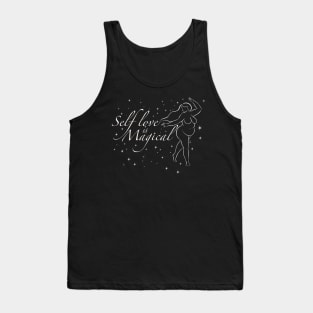 Self love is magical - body positive feminist statement Tank Top